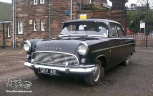 TV Film Movie Action Vehicle Scotland UK Classic Police Cars Ford Consul MkII (1959) Front NS
