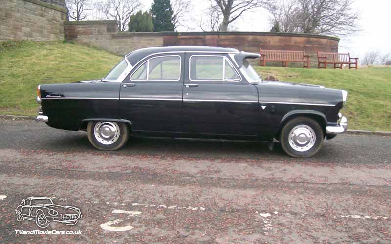 TV Film Movie Action Vehicle Scotland UK Classic Police Cars Ford Consul MkII (1959) OS