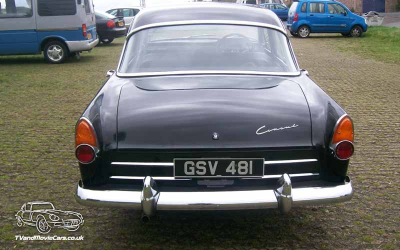 TV Film Movie Action Vehicle Scotland UK Classic Police Cars Ford Consul MkII (1959) Rear