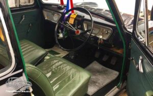 TV Film Movie Action Vehicle Scotland UK Emergency Divisional Police Car Ford Anglia 105E (1963) Interior OS