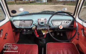 TV Film Movie Action Vehicle Scotland UK Emergency Police Cars Ford Anglia 105E Police (1963) Interior