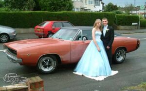 TV Film Movie Action Vehicle Scotland USA Car Dodge Charger (1968) Classic Wedding Car 2