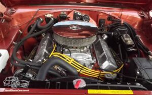 TV Film Movie Action Vehicle Scotland USA Car Dodge Charger (1968) Engine