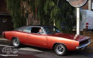 TV Film Movie Action Vehicle Scotland USA Car Dodge Charger (1968) NS Front