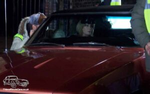 TV Film Movie Action Vehicle Scotland USA Car Dodge Charger (1968) On Set 1