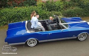 TV Film Movie Action Vehicle Scotland USA Classic Car Oldsmobile Delta 88 (1966) Wedding 1