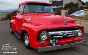 TV Film Movie Action Vehicle Scotland USA Truck Ford F100 (1956) Front NS