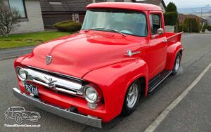 TV Film Movie Action Vehicle Scotland USA Truck Ford F100 (1956) Front OS