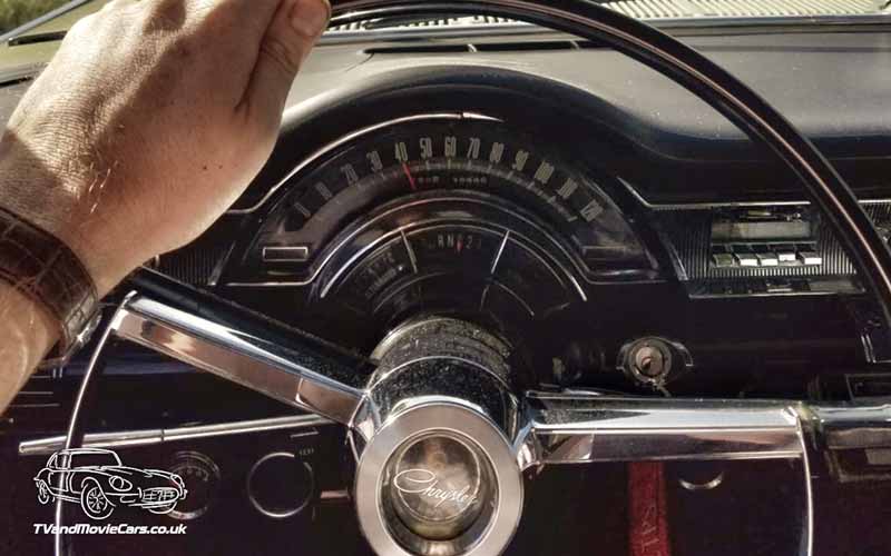 TV Film Movie Action Vehicle Scotland USA Cars Chrysler 300 1966 Dashboard