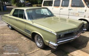 TV Film Movie Action Vehicle Scotland USA Cars Chrysler 300 1966 Front NS