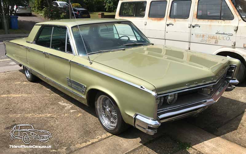 TV Film Movie Action Vehicle Scotland USA Cars Chrysler 300 1966 Front NS