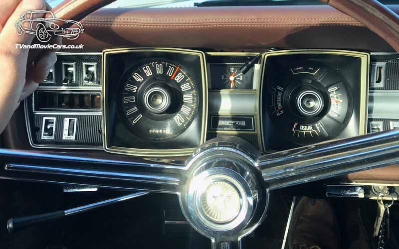 TV Film Movie Action Vehicle Scotland USA Cars Dodge Monaco 500 1967 Dashboard 2