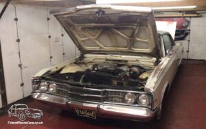 TV Film Movie Action Vehicle Scotland USA Cars Dodge Monaco 500 1967 Engine