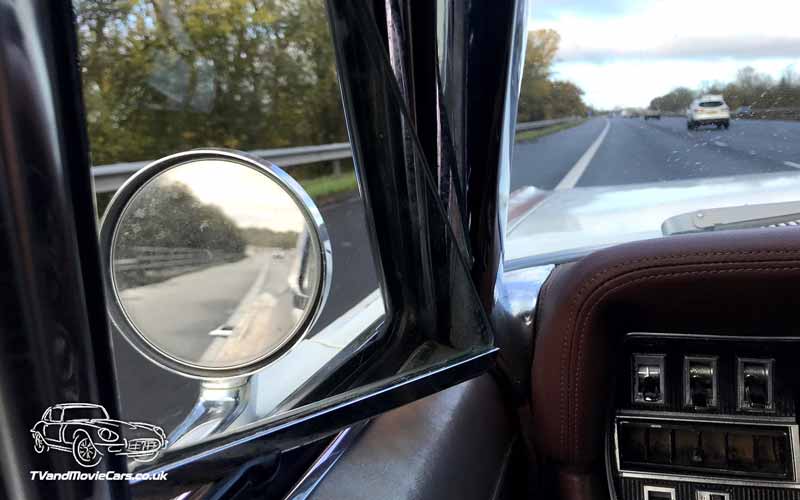 TV Film Movie Action Vehicle Scotland USA Cars Dodge Monaco 500 1967 Quarterlite Mirror