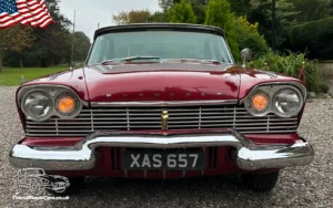 TV Film Movie Action Vehicle Scotland USA Cars Plymouth Belvedere 1957 Front