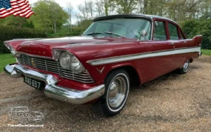 TV Film Movie Action Vehicle Scotland USA Cars Plymouth Belvedere 1957 Front OS