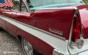 TV Film Movie Action Vehicle Scotland USA Cars Plymouth Belvedere 1957 Rear Fin