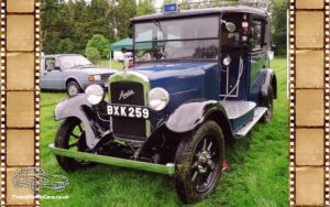 TV Film Movie Action Vehicle Scotland Austin 12-4 Heavy Landaulette Taxi Front