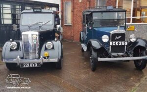 TV Film Movie Action Vehicle Scotland Beardmore Paramount MKVII Taxi with Austin