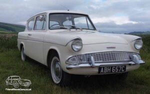 TV Film Movie Action Vehicle Scotland UK Cars Ford Anglia Deluxe Front OS
