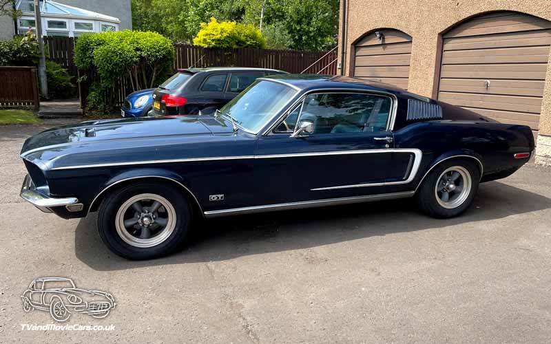 TV Film Movie Action Vehicle Scotland USA Car 1968 Ford Mustang GT NS 800px