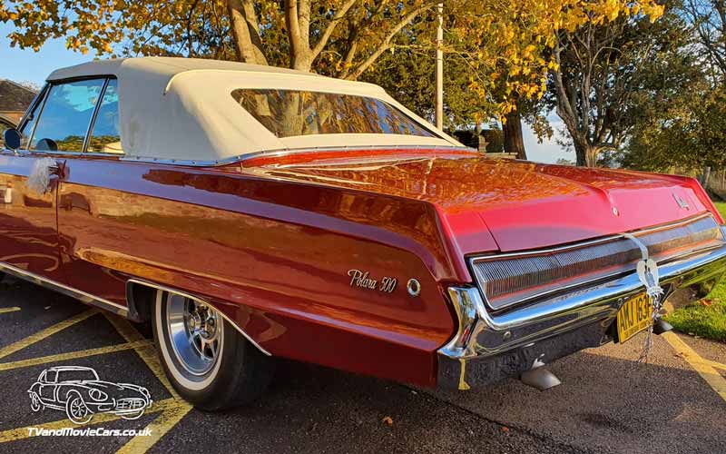 TV Film Movie Action Vehicle Scotland USA Cars Dodge Polara 500 OS Quarter Rear