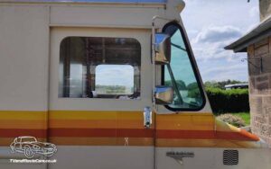 TV Film Movie Action Vehicle Scotland USA Step Side Guman Olson Kurbmaster (1973) NS CU 800px