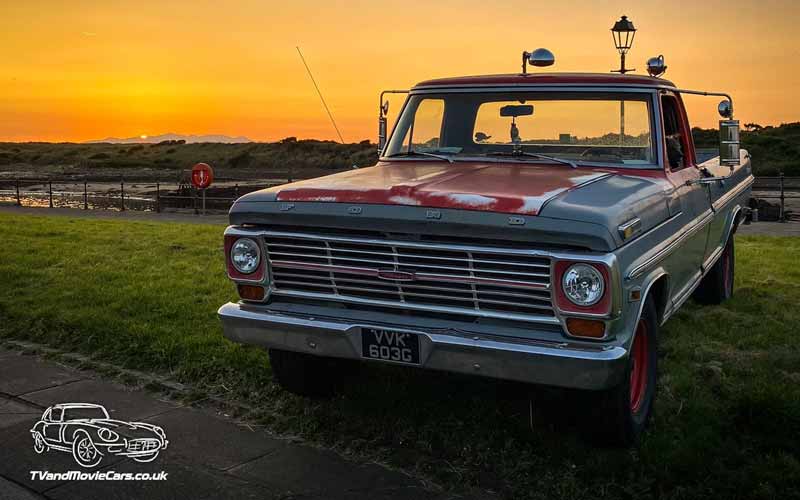 TV Film Movie Action Vehicle Scotland USA Truck Ford F250 Ranger (1969) Front 1