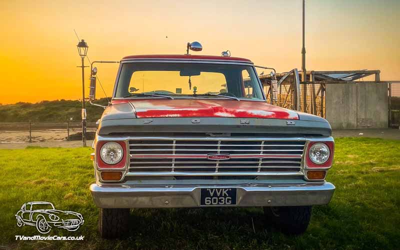 TV Film Movie Action Vehicle Scotland USA Truck Ford F250 Ranger (1969) Front 2