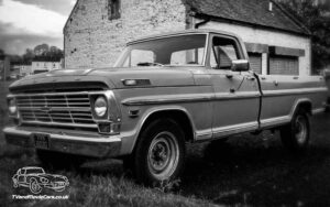 TV Film Movie Action Vehicle Scotland USA Truck Ford F250 Ranger (1969) Front OS Mono