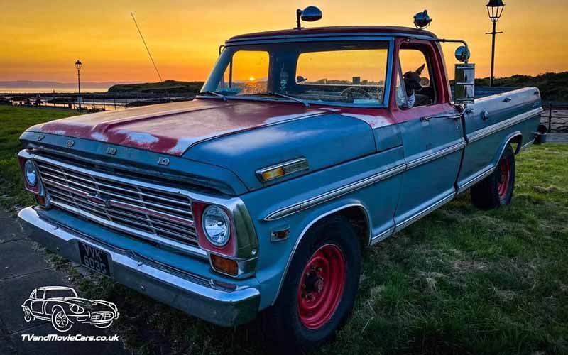 TV Film Movie Action Vehicle Scotland USA Truck Ford F250 Ranger (1969) Front OS