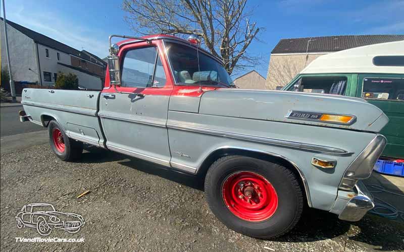 TV Film Movie Action Vehicle Scotland USA Truck Ford F250 Ranger (1969) NS