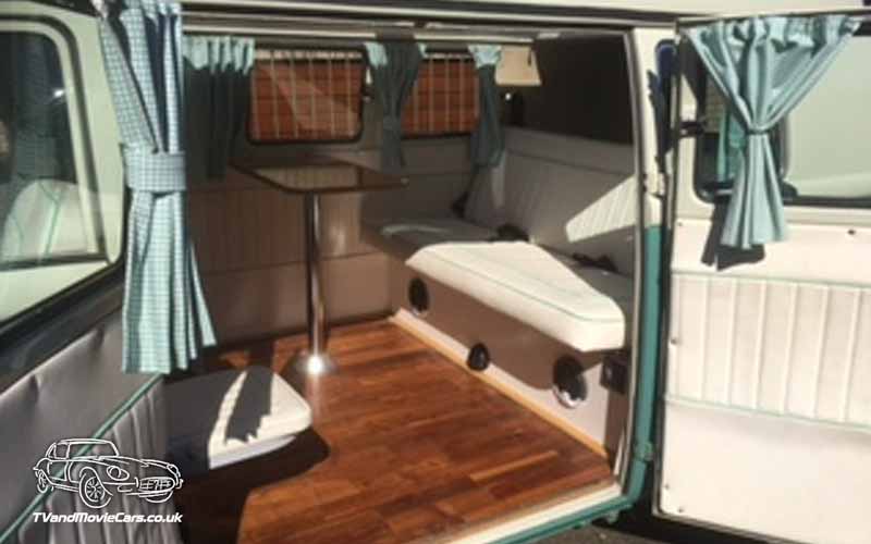 TV Film Movie Action Vehicle Scotland VW Camper Splitscreen (1967) Interior 2 800px