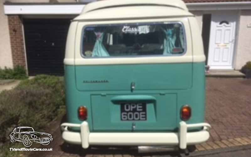TV Film Movie Action Vehicle Scotland VW Camper Splitscreen (1967) Rear 800px