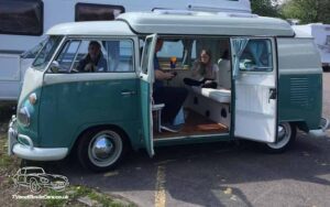 TV Film Movie Action Vehicle Scotland Volkswagen Camper Split Screen Side Door