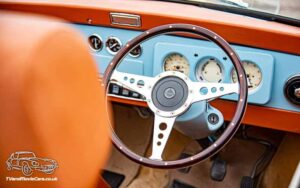 TV Film Movie Action Vehicle Scotland 1973 BL Mini Custom Interior Dashboard 800px