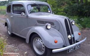 TV Film Movie Action Vehicle Scotland UK Cars Ford Popular 1955 Front OS