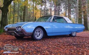 TV Film Movie Action Vehicle Scotland UK Cars Ford Thunderbird 1962 Front OS