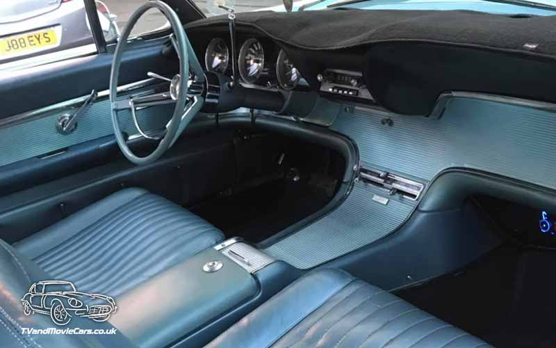 TV Film Movie Action Vehicle Scotland UK Cars Ford Thunderbird 1962 Interior Front NS
