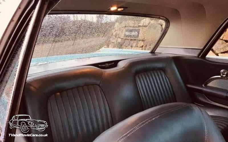 TV Film Movie Action Vehicle Scotland UK Cars Ford Thunderbird 1962 Interior Rear