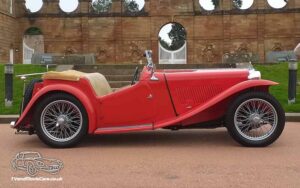 TV Film Movie Action Vehicle Scotland UK Cars MG TC Convertible OS