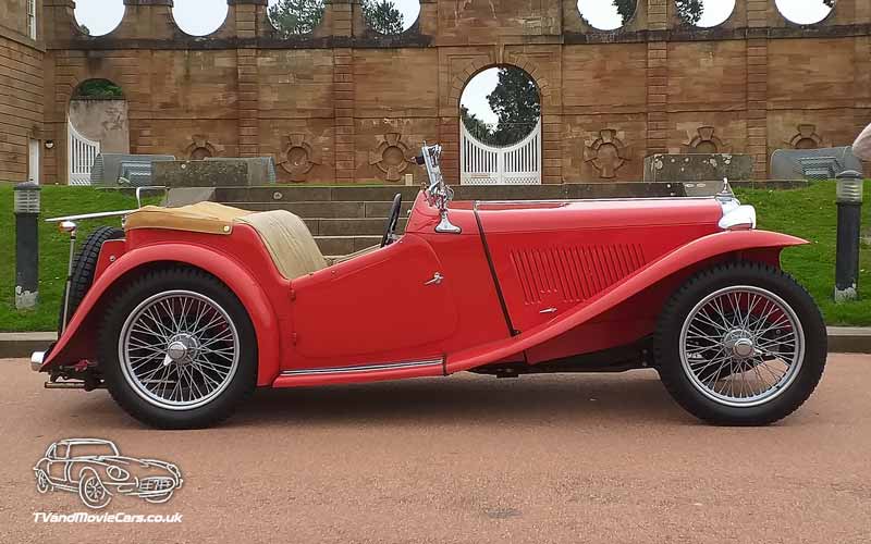 TV Film Movie Action Vehicle Scotland UK Cars MG TC Convertible OS