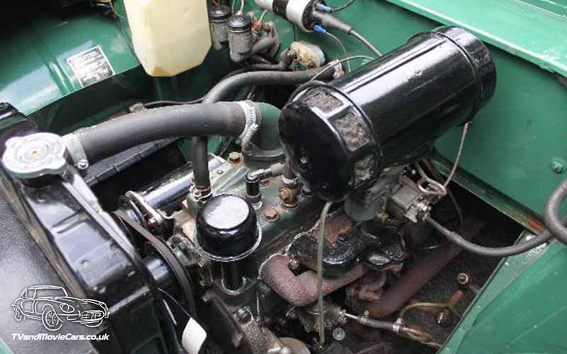 TV Film Movie Action Vehicle Scotland UK Car Ford Prefect (1955) - Engine 800px
