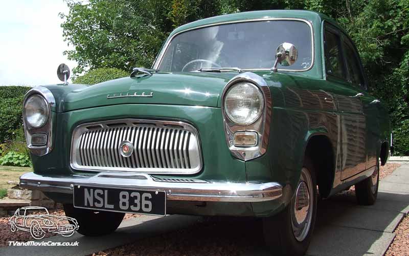 TV Film Movie Action Vehicle Scotland UK Car Ford Prefect (1955) - Front 800