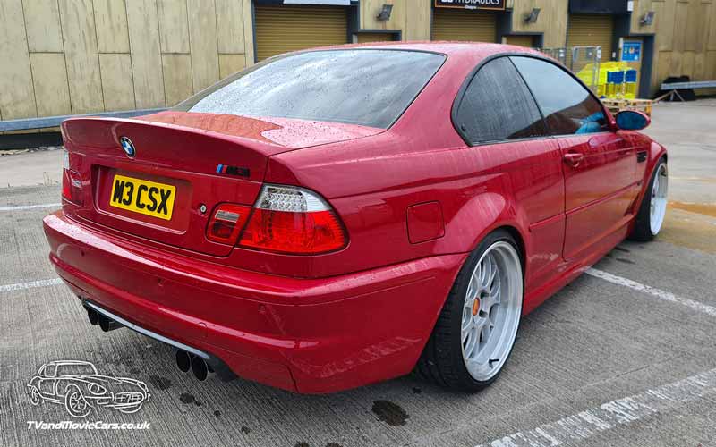 TV Film Movie Action Vehicle Scotland UK Cars BMW M3 (2001) os rear 800px