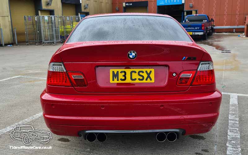 TV Film Movie Action Vehicle Scotland UK Cars BMW M3 (2001) rear 800px