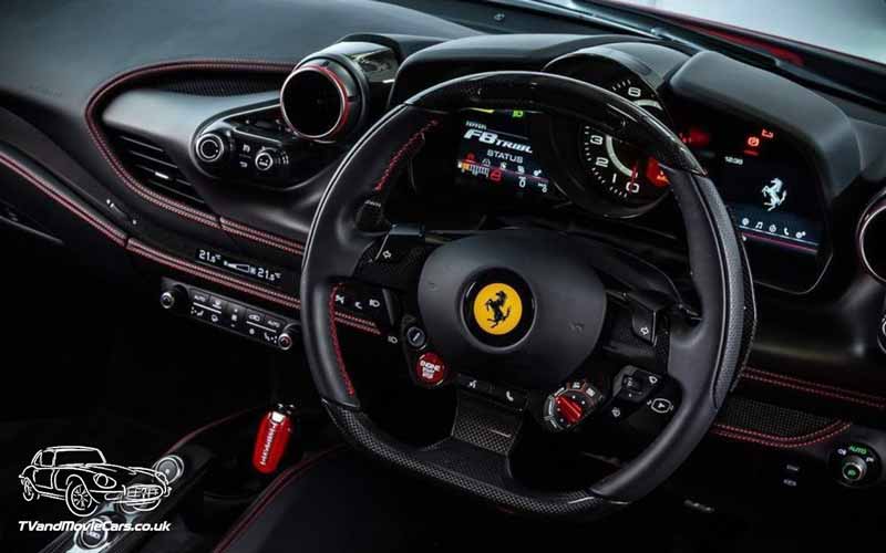 TV Film Movie Action Vehicle Scotland Italian Cars 2020 Ferrari F8 Tributo Dashboard 800px