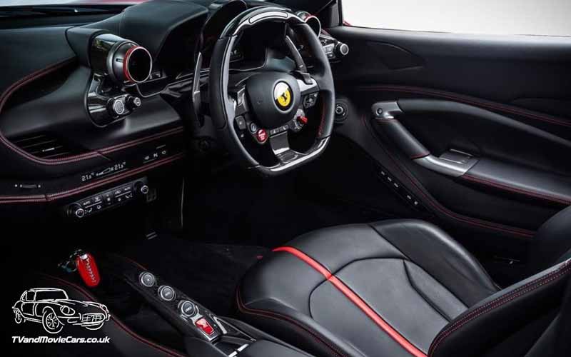 TV Film Movie Action Vehicle Scotland Italian Cars 2020 Ferrari F8 Tributo Interior Driver 800px
