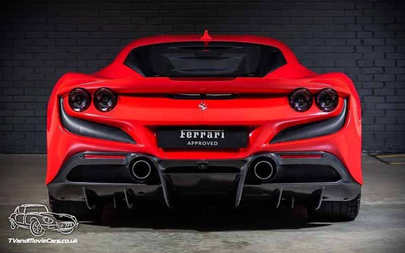 TV Film Movie Action Vehicle Scotland Italian Cars 2020 Ferrari F8 Tributo Rear 800px