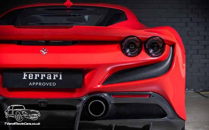 TV Film Movie Action Vehicle Scotland Italian Cars 2020 Ferrari F8 Tributo Rear CU 800px